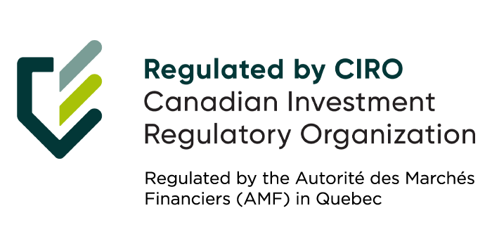 Regulated by CIRO - Canadian Investment Regulatory Organization logo