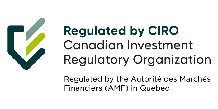 Regulated by CIRO - Canadian Investment Regulatory Organization logo